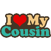 i love my cousin