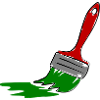 Creative Painter Brush Illustration