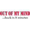 Out of my mind