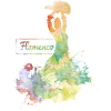 Flamenco dancing gift