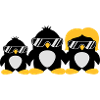Cool Penguin Family