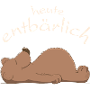 flauschiger, knuffiger Bär