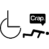 Crap wheelchair