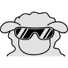 Cool Sheep Head