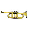 Cartoon trumpet