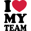 I love my team