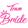Team Bride crown