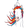 Einhorn Mittelfinger