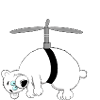 L’ours chaud et drôle