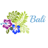 Bali, Indonésie, ville, pays, fleurs