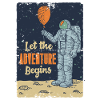 Let the Adventure Begins Geschenkidee
