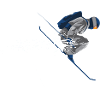 Skier snow
