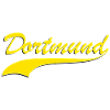 Dortmund retro lettering yellow