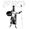 Sparte, Spartan, Spartacus, guerrier, médiéval,