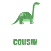 Großer Cousin Dinosaurier