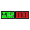 Yes No Buttons
