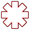 Astérisque blanc