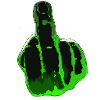 middle finger