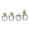 Canards à l’œuf