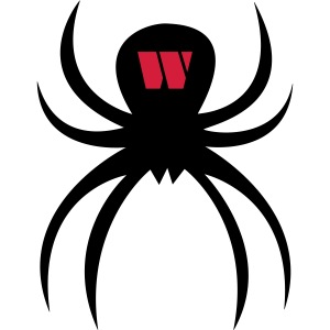 Spider black / red