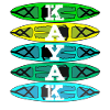 Kayak paddle canoe gift