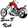 Motorrad Chopper Geschenk Geschenkidee