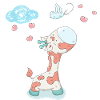 Giraffe in Love