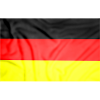 German flag. Geman Flag.