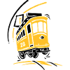 Crazy 28 train in Lisbon