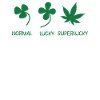 Superlucky hemp leaf tshirt