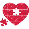 Puzzle heart