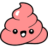Kawaii poo emoji