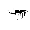 White piano