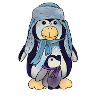 Pinguin mit Kind