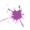 Farbklecks Klecks Farbspritzer magenta Geschenk