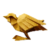 Little origami sparrow