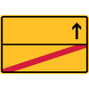 Stadtschild, Ausfahrt