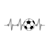 Fussball Herzschlag