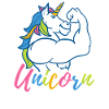Unicorn Daddy - Funny Fitness Gym Rainbow Dad Gift