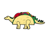 taco dinosaur