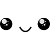 cute anime manga face