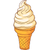 crème glacée molle