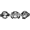 The three monkeys