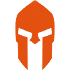 Spartan Helmet red