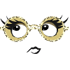 glasses eyes