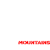 i love mountains white