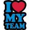 I love my team