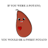 Sweet potato, valentines day