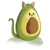 Avocado Cat