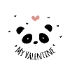 My Valentine Panda